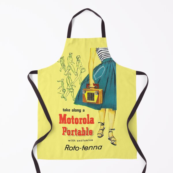 Item preview, MOTOROLA PORTABLE RADIO - ADVERT designed and sold by ThrowbackAds.