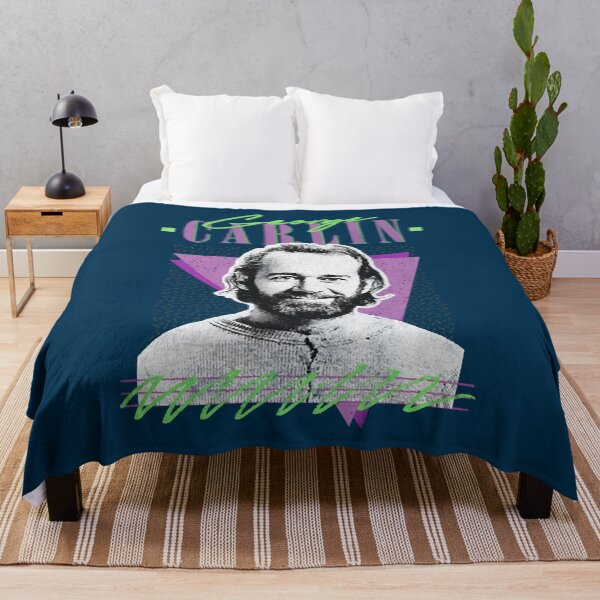 Item preview, George Carlin Vintage Style Fan    designed and sold by Barnabsashop.