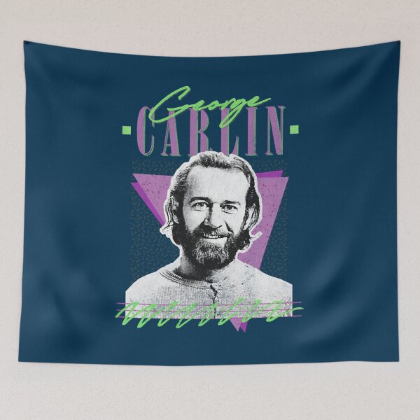 Item preview, George Carlin Vintage Style Fan    designed and sold by Barnabsashop.