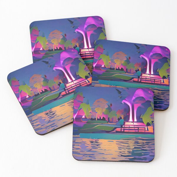 Item preview, Gazebo by the lake designed and sold by advanceprintart.