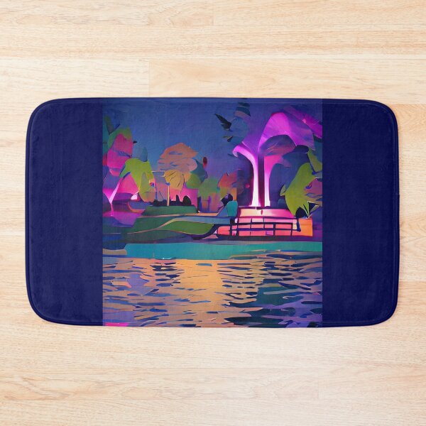 Item preview, Gazebo by the lake designed and sold by advanceprintart.