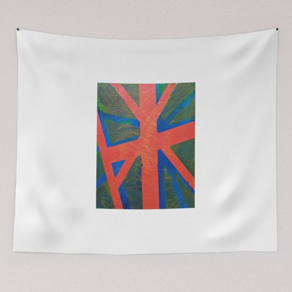 Item preview, Red, blue, green taped work designed and sold by MaryLOwen85.