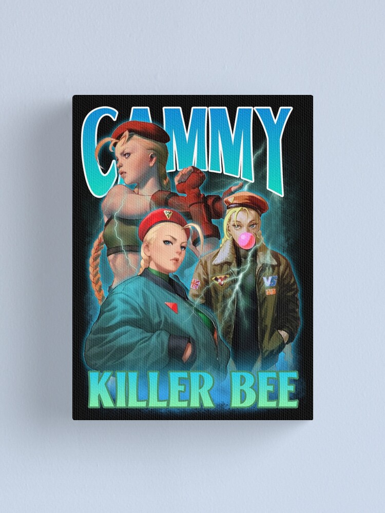 Cammy Street Fighter 2 Canvas Wrap Wall Art Game Room 