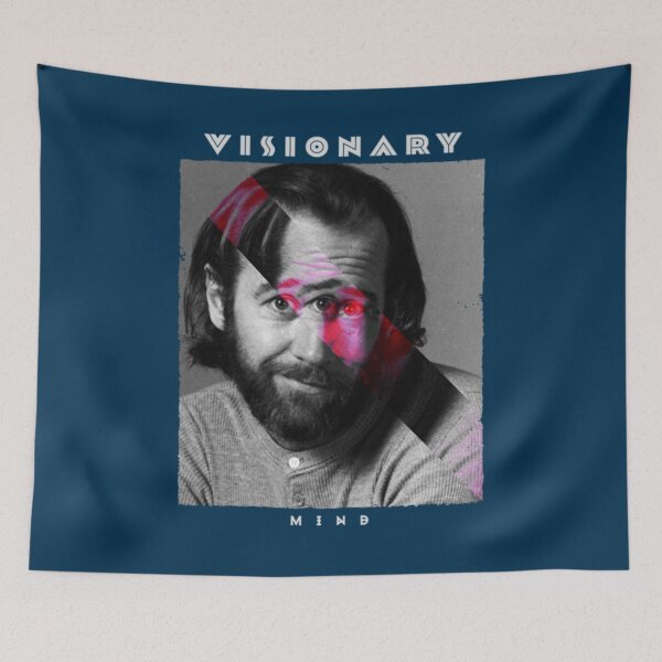 Item preview, Trippy George Carlin Visionary Mind   designed and sold by Barnabsashop.