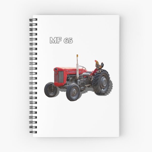 Item preview, Red tractor MF 65 and Charlie the chicken designed and sold by Millysuewood.