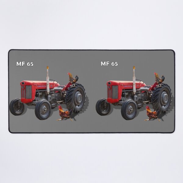 Item preview, Red tractor MF 65 and Charlie the chicken designed and sold by Millysuewood.