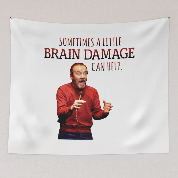 Item preview, Vintage Retro Brain Damage Can Help Awesome   designed and sold by Barnabsashop.
