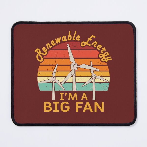 Item preview, Renewable Energy Wind Energy I'm A Big Fan designed and sold by MindsArtDesign.