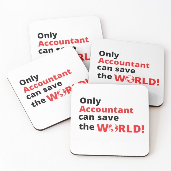 Item preview, Only accountant can save the world designed and sold by meesara.
