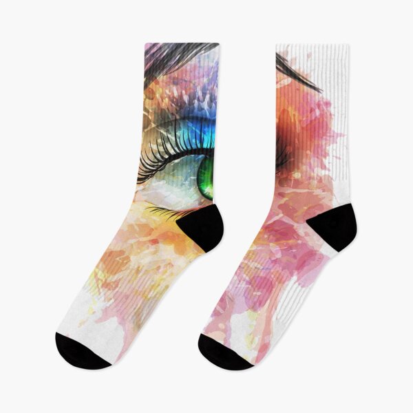 Item preview, Woman's eye, Eye Drawing Quotation Illustration, Female eye watercolor, watercolor Painting, watercolor Leaves designed and sold by BlackDiamond96.