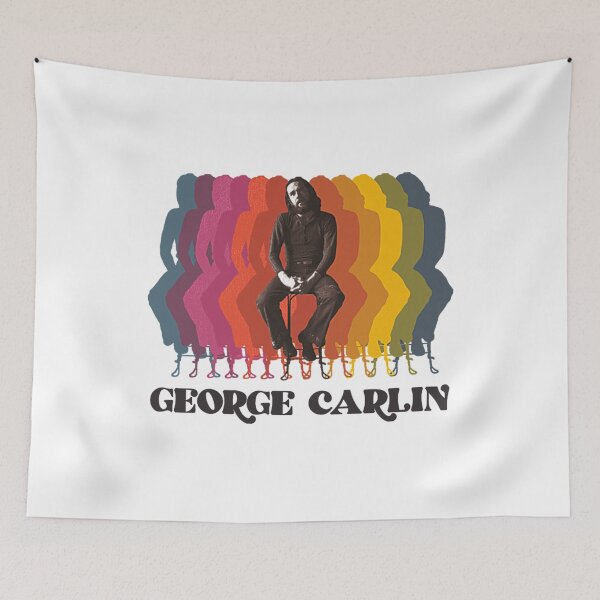 Item preview, George Carlin Retro Fade    designed and sold by Barnabsashop.