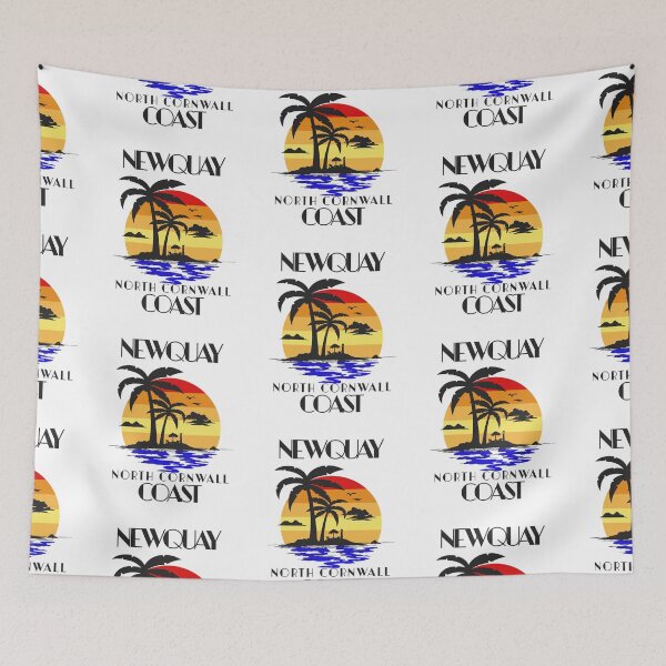 Item preview, Newquay North Cornwall Coast sunset  designed and sold by MerchByCraig.
