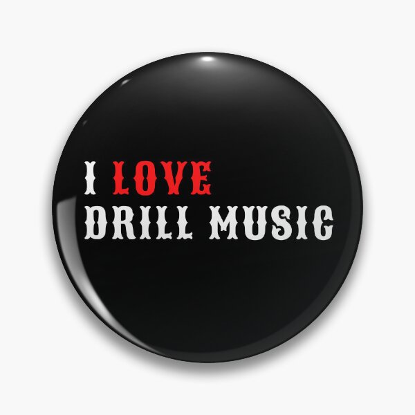 Item preview, I Love Drill Music For Trap Music Lover And Rapper As A Drill Rapper - Drill Music designed and sold by Funwithmusic.