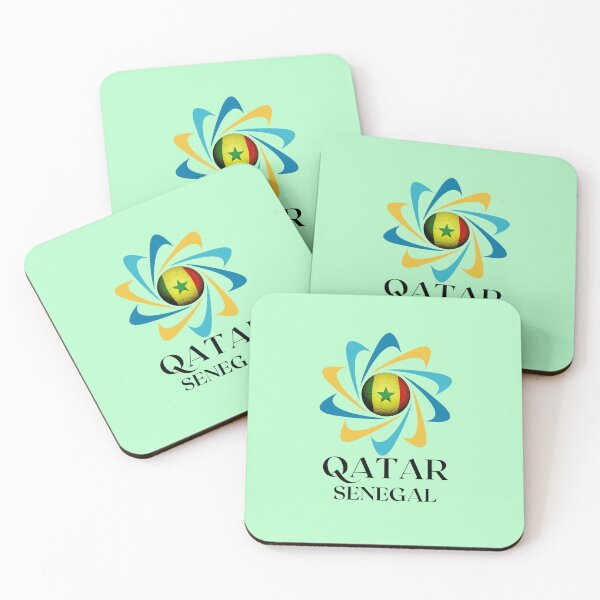 Item preview, Qatar Football soccer team Senegal  designed and sold by DesignsbyMona.