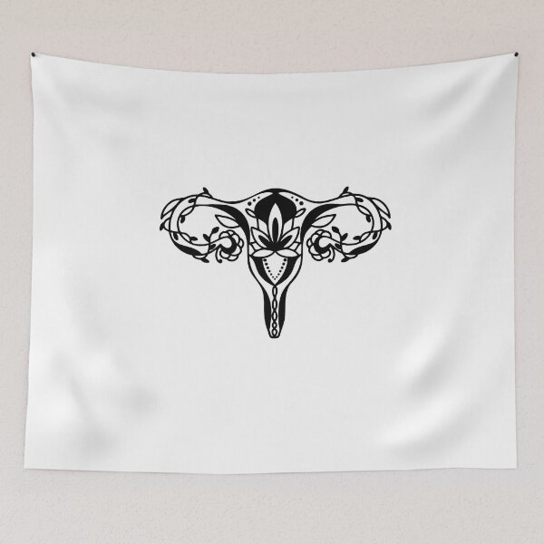 Item preview, Floral Uterus, Abortion Rights designed and sold by savanamms6.