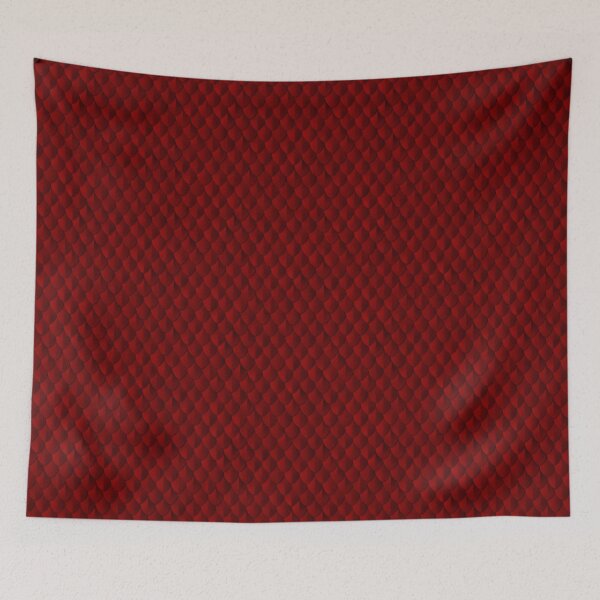 Item preview, Medieval Armor - Dragon Scales Pattern - Blood Red designed and sold by WickedRefined - Nicole Demereckis.