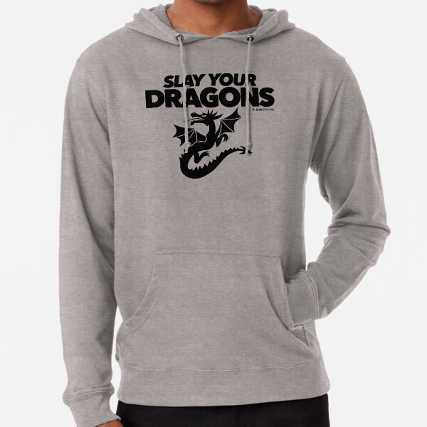 Slay Your Dragons (1) Lightweight Hoodie