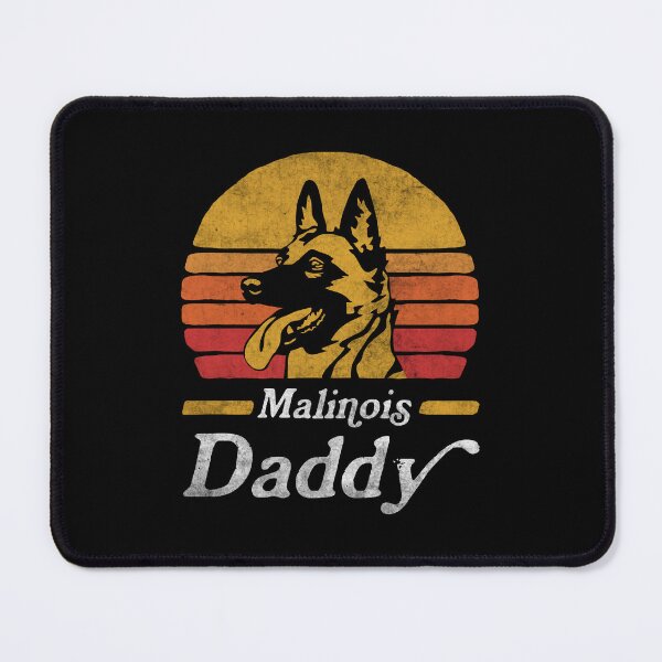 Item preview, Retro Vintage Belgian Malinois Daddy designed and sold by More Cute Dogs.