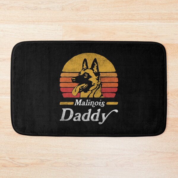 Item preview, Retro Vintage Belgian Malinois Daddy designed and sold by More Cute Dogs.