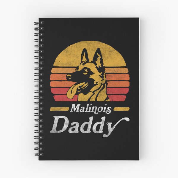 Item preview, Retro Vintage Belgian Malinois Daddy designed and sold by More Cute Dogs.