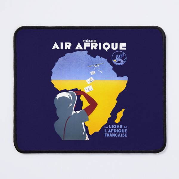 Item preview, AIR AFRIQUE - LA LIGNE DE L'AFRIQUE FRANCAISE designed and sold by ThrowbackAds.