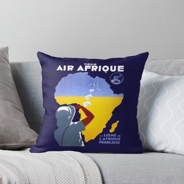 Item preview, AIR AFRIQUE - LA LIGNE DE L'AFRIQUE FRANCAISE designed and sold by ThrowbackAds.