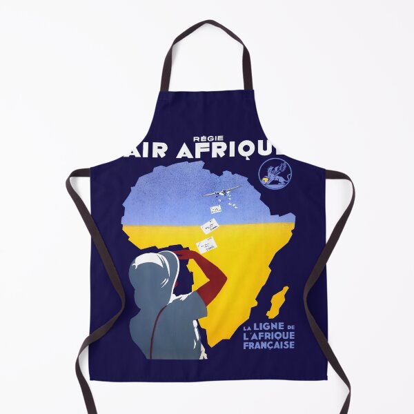 Item preview, AIR AFRIQUE - LA LIGNE DE L'AFRIQUE FRANCAISE designed and sold by ThrowbackAds.
