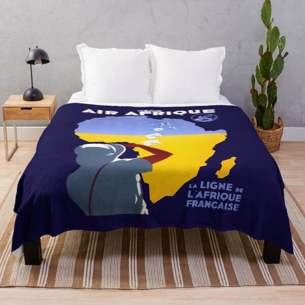 Item preview, AIR AFRIQUE - LA LIGNE DE L'AFRIQUE FRANCAISE designed and sold by ThrowbackAds.