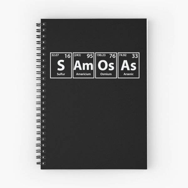 Item preview, Samosas (S-Am-Os-As) Periodic Elements Spelling designed and sold by cerebrands.