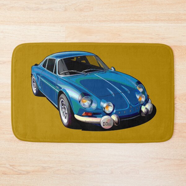 Item preview, Illustrated ICON Alpine A110 blue Graphic Artwork (french sports car)  designed and sold by SketchNinja.