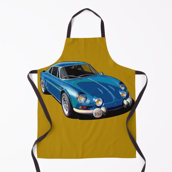 Item preview, Illustrated ICON Alpine A110 blue Graphic Artwork (french sports car)  designed and sold by SketchNinja.
