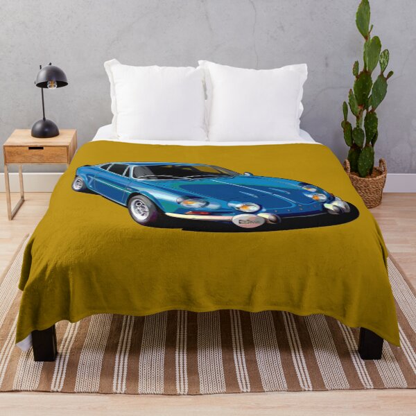 Item preview, Illustrated ICON Alpine A110 blue Graphic Artwork (french sports car) designed and sold by SketchNinja.