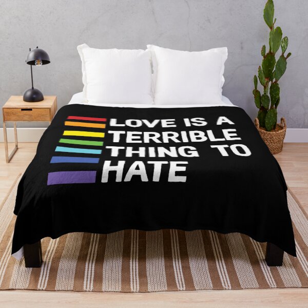 Item preview, El amor es una cosa terrible para odiar el arco iris designed and sold by Happy Puppy Print On Demand.
