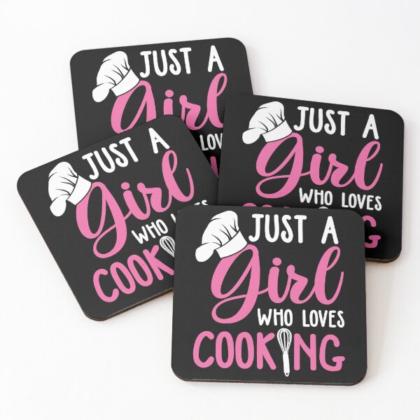 Item preview, Just A Girl Who Loves Cooking designed and sold by SunsetGloww.