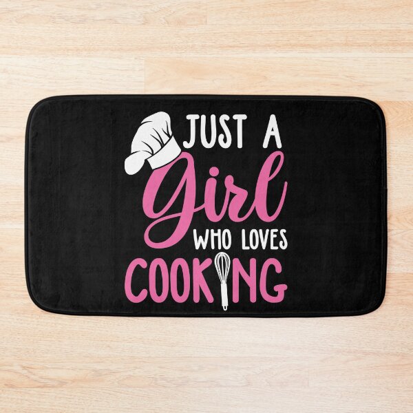 Item preview, Just A Girl Who Loves Cooking designed and sold by SunsetGloww.