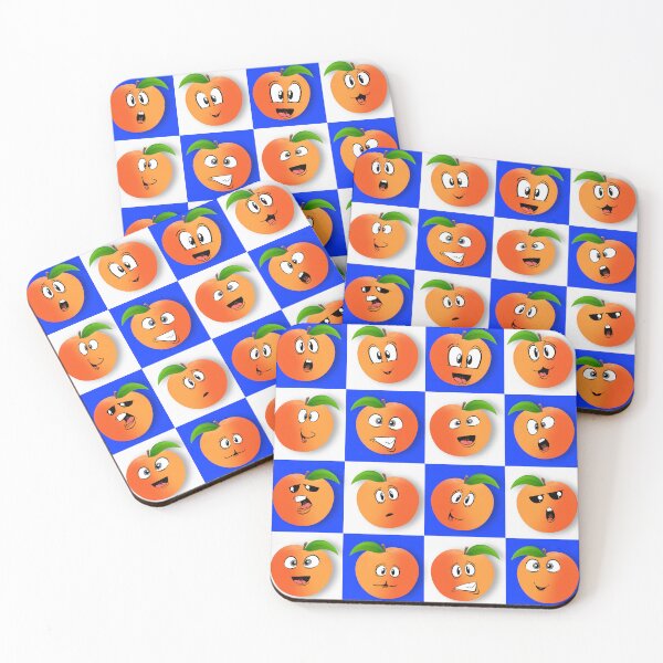 Item preview, Cute Peach expressions designed and sold by TipTopTapo.