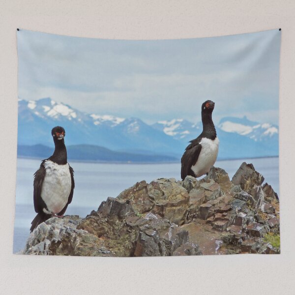 Item preview, King cormorants designed and sold by Follow the Hedgehog.