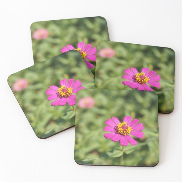 Item preview, purple zinnia flowers in thailand designed and sold by March Rider.