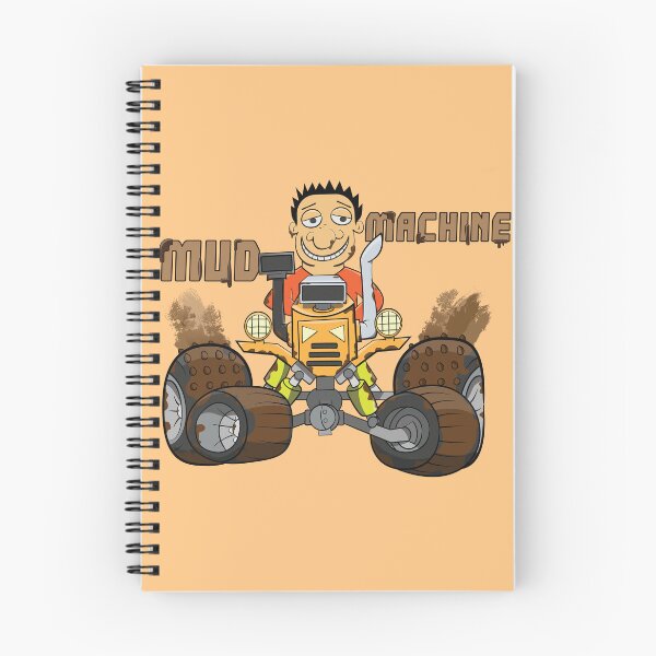 Item preview, Orange Mud Machine designed and sold by ETVdesign.