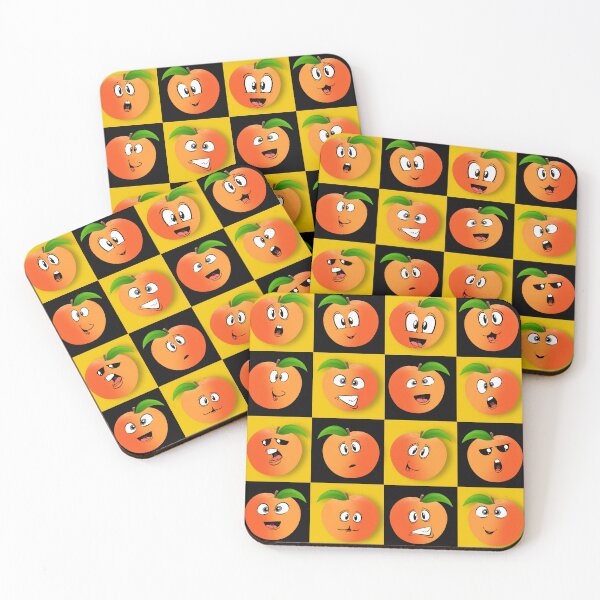 Item preview, Cute Peach expressions designed and sold by TipTopTapo.