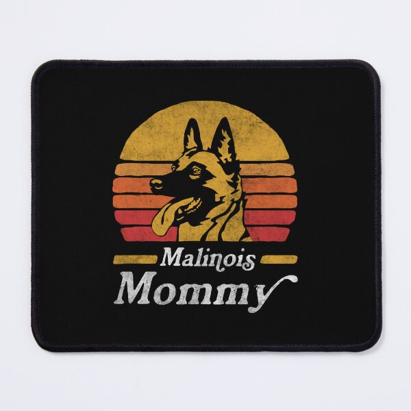 Item preview, Retro Vintage Belgian Malinois Mommy designed and sold by More Cute Dogs.