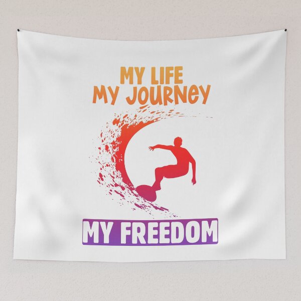 Item preview, MY LIFE MY JOURNEY MY FREEDOM designed and sold by lukas69graphic.
