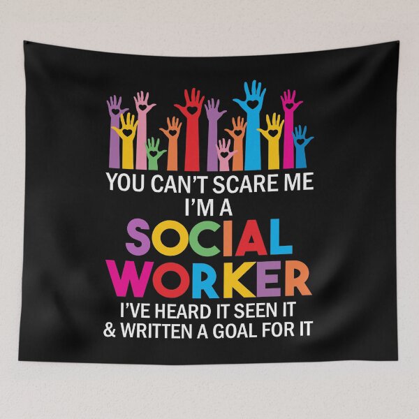 Item preview, You Can't Scare Me I'm A Social Worker designed and sold by SunsetGloww.