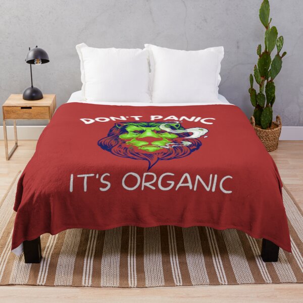 Item preview, Don't Panic It's Organic, Marijuana, Cannabis, Bong, thc, Ganja, Weed, Funny Smoker  designed and sold by BestDesignbySof.