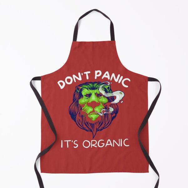 Item preview, Don't Panic It's Organic, Marijuana, Cannabis, Bong, thc, Ganja, Weed, Funny Smoker designed and sold by BestDesignbySof.