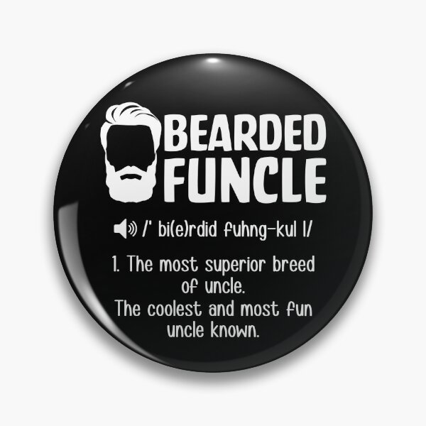 Item preview, Bearded Funcle Definition designed and sold by SunsetGloww.