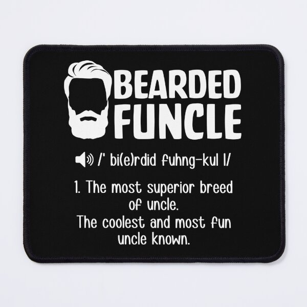 Item preview, Bearded Funcle Definition designed and sold by SunsetGloww.