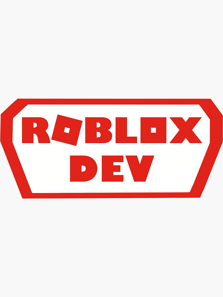 Roblox Dev Design Sticker For Sale By Cassiestudios Redbubble