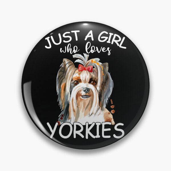 Item preview, Just A Girl Who Loves Yorkie designed and sold by SunsetGloww.