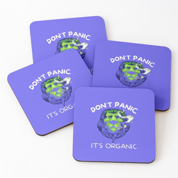 Item preview, Don't Panic It's Organic, Marijuana, Cannabis, Bong, thc, Ganja, Weed, Funny Smoker  designed and sold by BestDesignbySof.